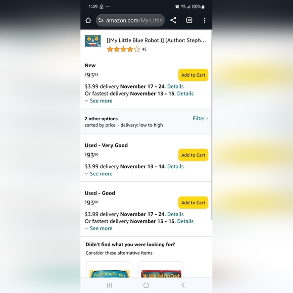 My Little Blue Robot Robot Building Kit/Book NIP - Picture 7 of 7